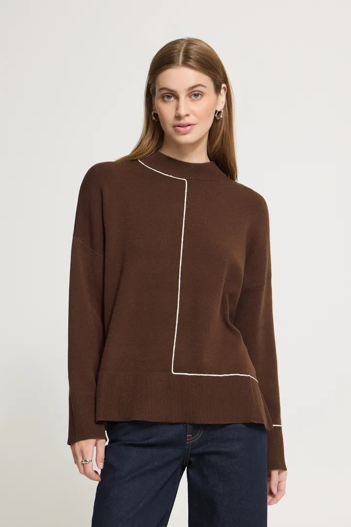 Ballia Pullover - Chicory Coffee