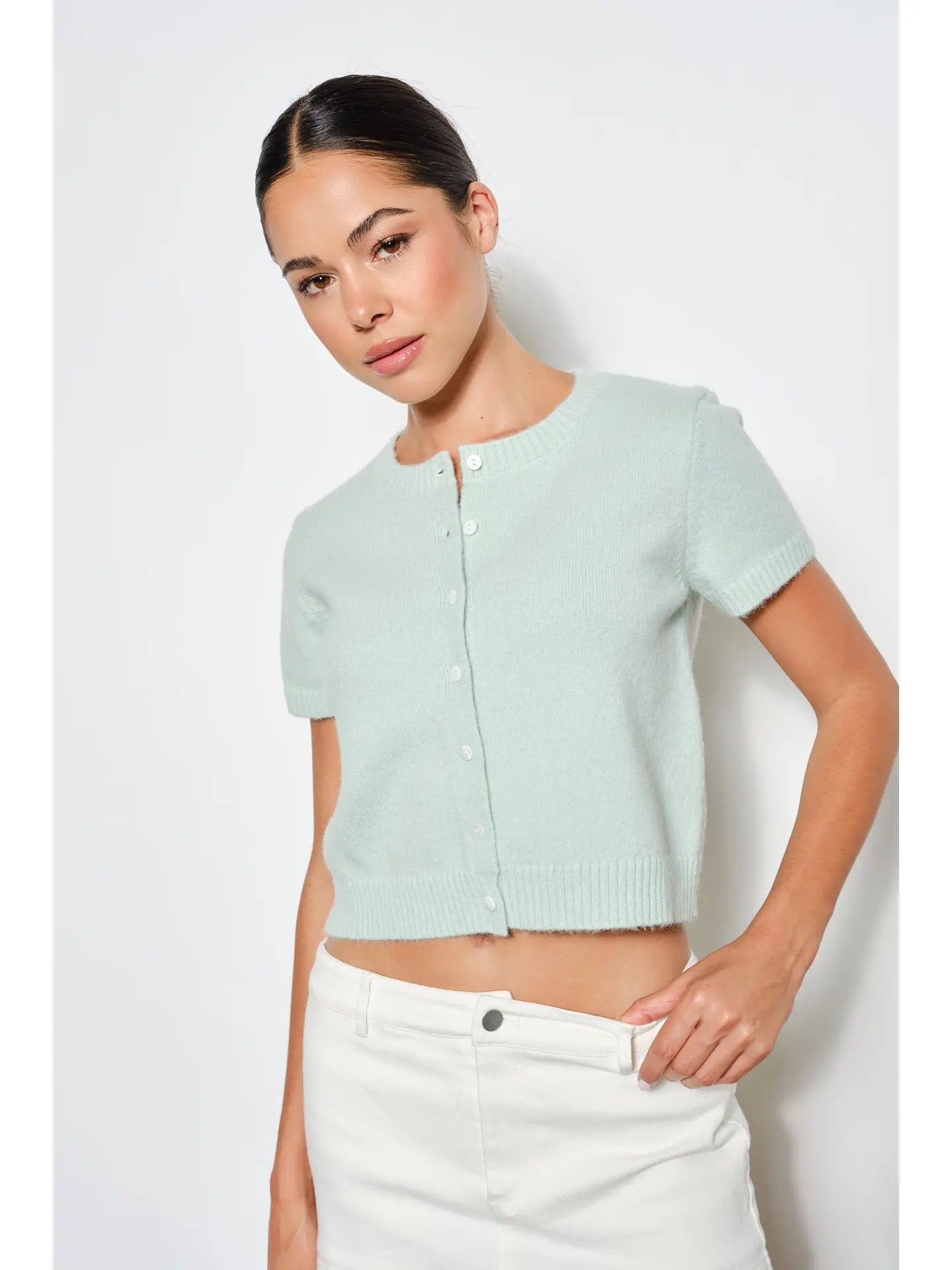 Raven Short Sleeve Cardigan