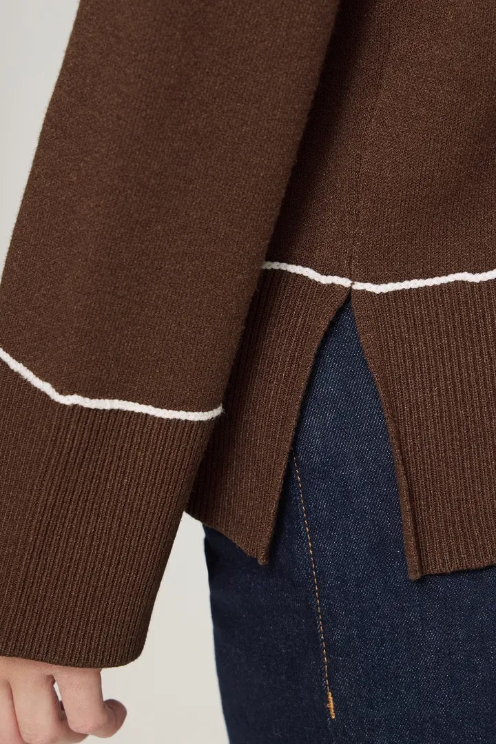 Ballia Pullover - Chicory Coffee