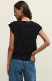Camino Jersey Top - Black