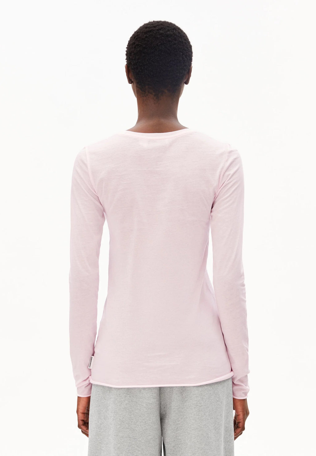 Einaara Soft Long Sleeve T Shirt - Pink Mist