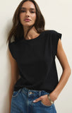Camino Jersey Top - Black