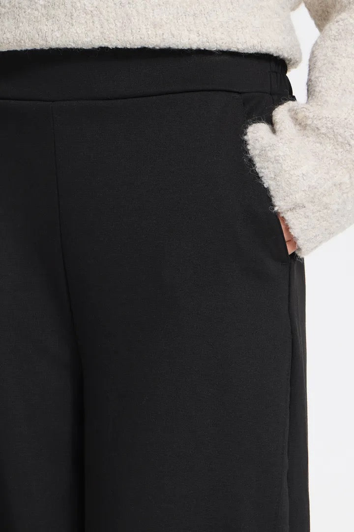Kate Barrel Pant - Black