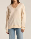 Off The Clock Cozy Sweatshirt - Sea Salt