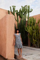 Marrakech AOP Dress 16 - Total Eclipse Paisley