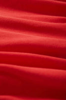 Carefree Organic Garment Dyed Perfect Tee - Crimson