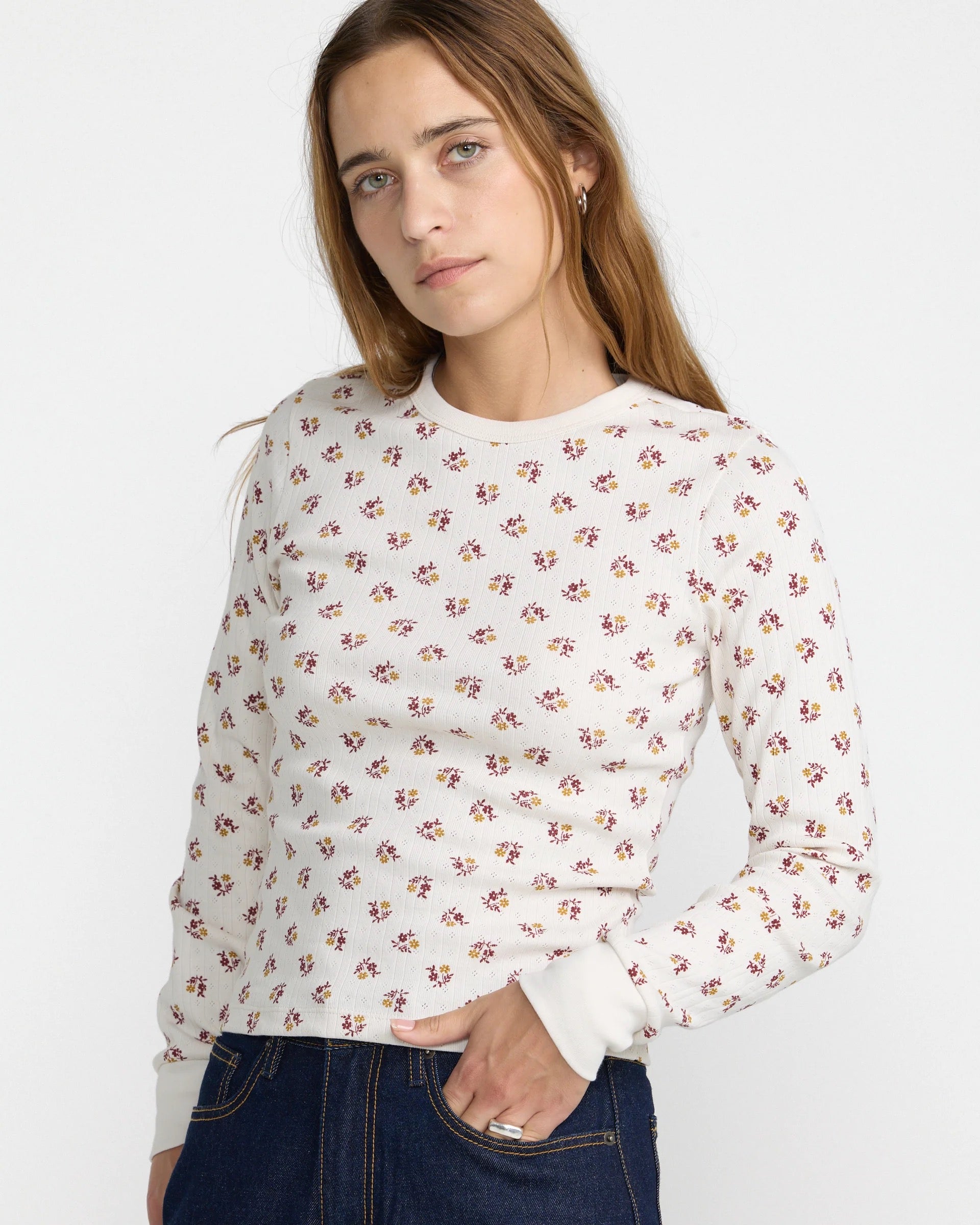 Pioneer Long Sleeve Tee - Cloud