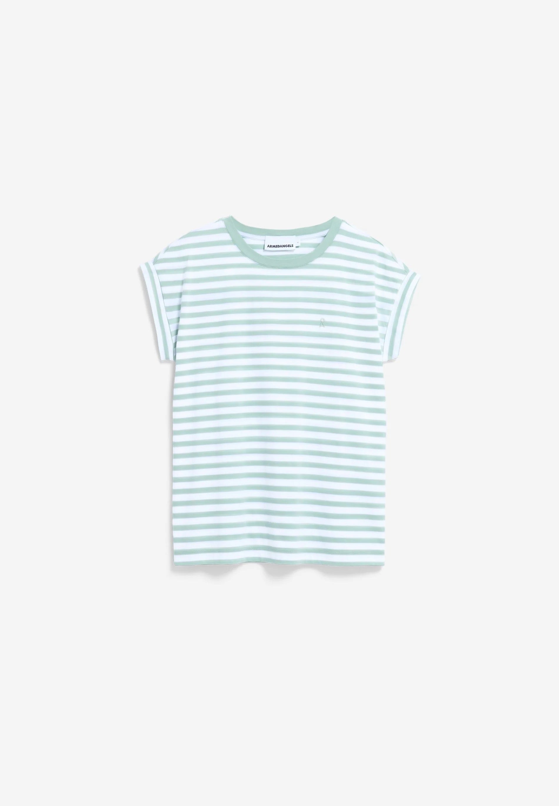 Idaara Stripes T Shirt - White/Foam