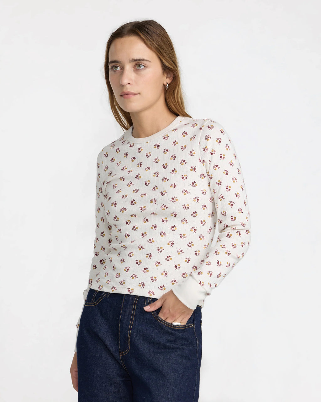 Pioneer Long Sleeve Tee - Cloud