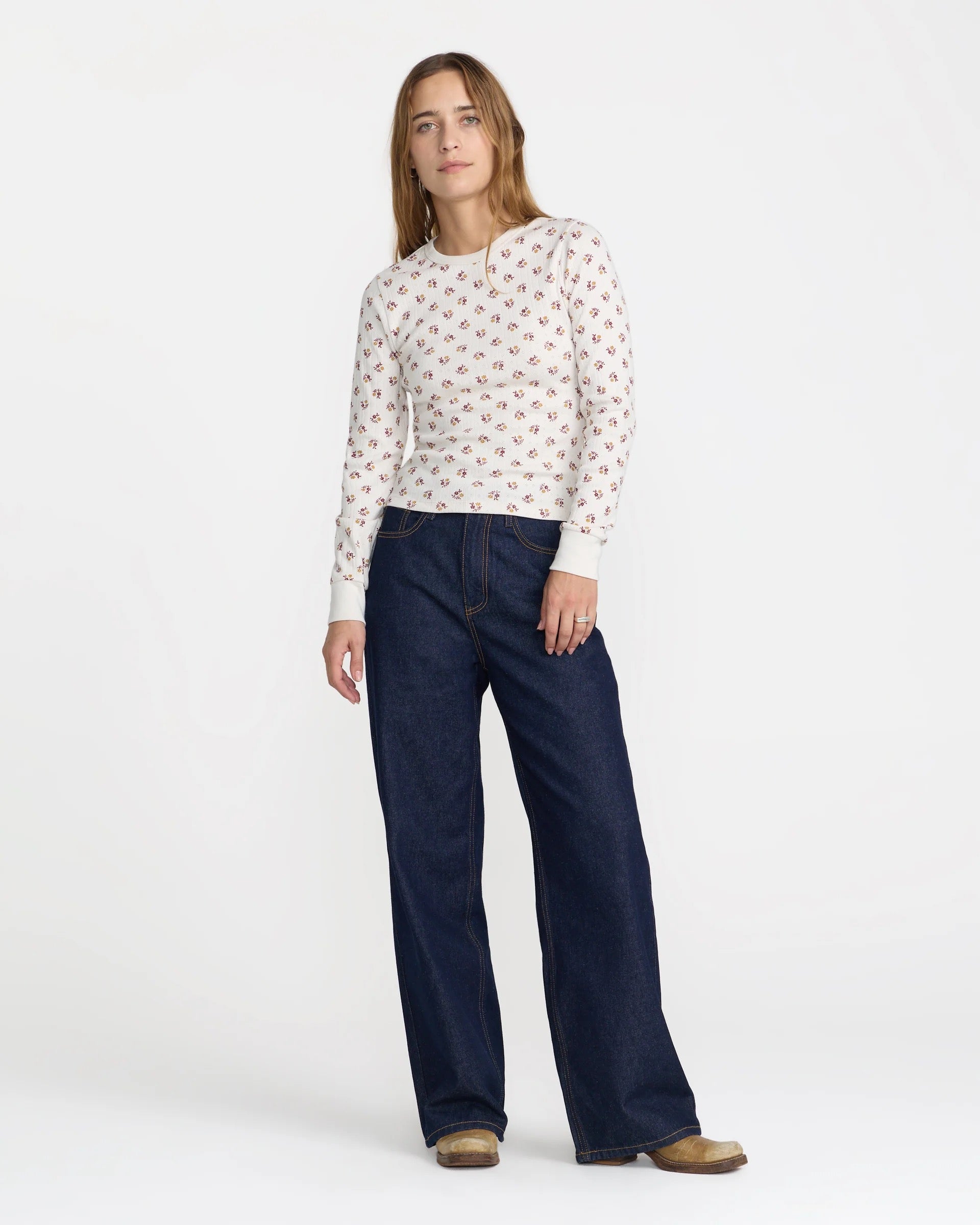 Pioneer Long Sleeve Tee - Cloud