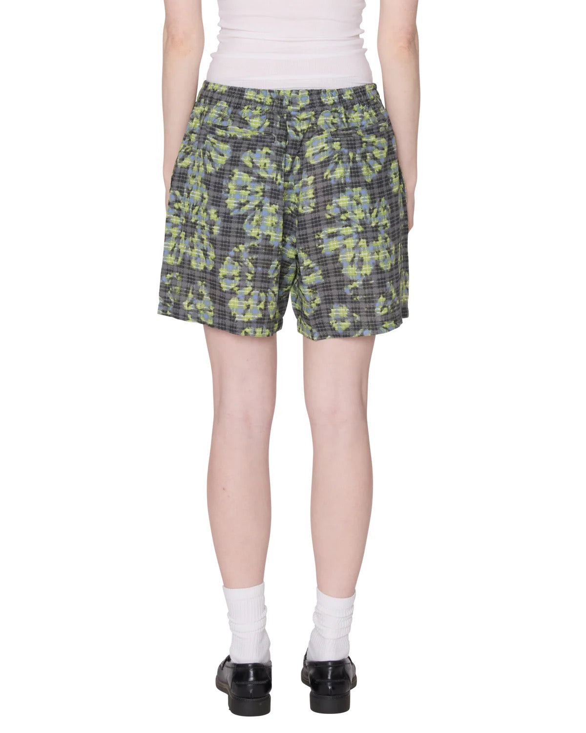 Odi Plaid Short - Charcoal Multi