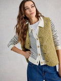 Chaterly Stripe Cardigan - Ivory Multi