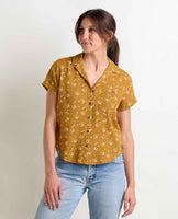Camp Cove Short Sleeve Shirt - Kelp Floral Print
