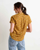 Camp Cove Short Sleeve Shirt - Kelp Floral Print