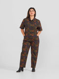 Micro Floral Field Jumpsuit