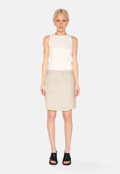 Thida Skirt - Brown Rice