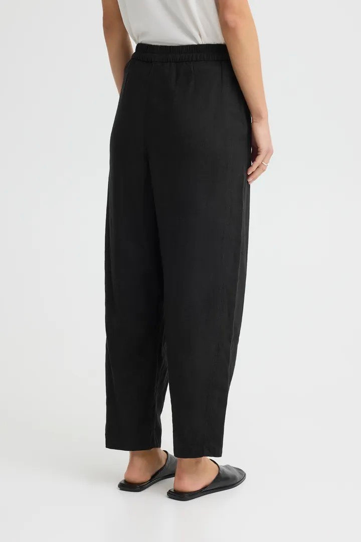 Linno Barrel Pant - Black