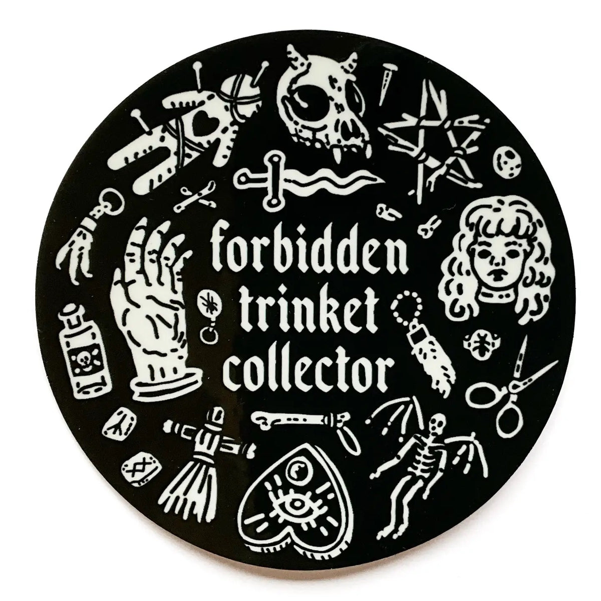 Forbidden Trinket Collector Sticker