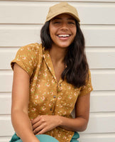 Camp Cove Short Sleeve Shirt - Kelp Floral Print