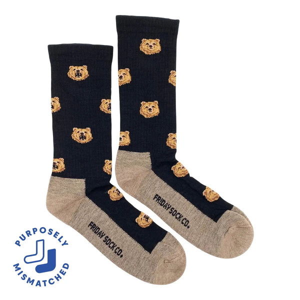 Bear Merino Wool Socks M