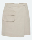Thida Skirt - Brown Rice