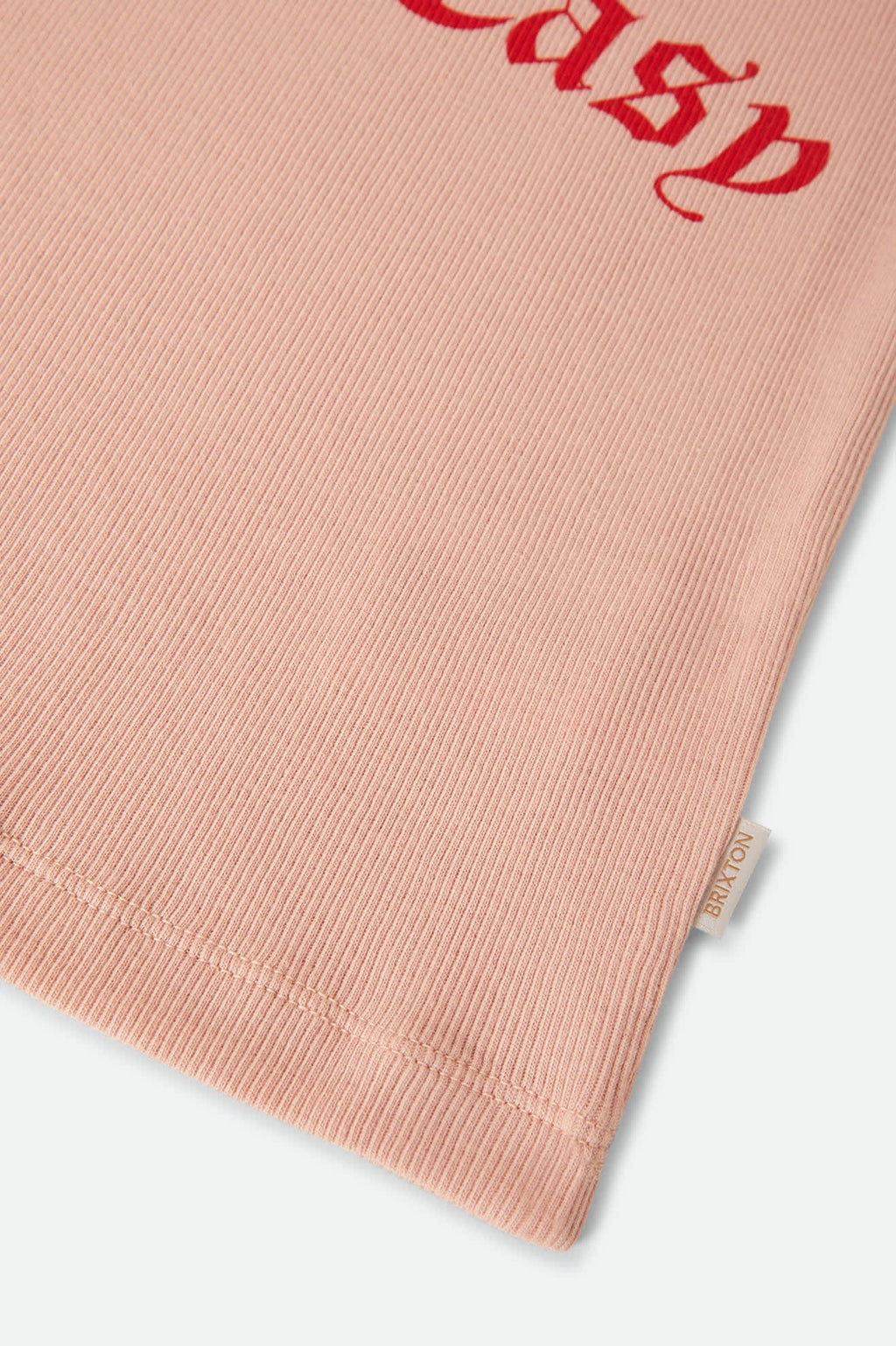 Take It Easy Ringer A Tank - Silver Pink