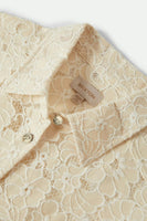 East Side Boxy Long Sleeve Button Down - Whitecap