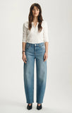 Nica Barrel Jean - Light Brushed Classic