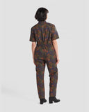 Micro Floral Field Jumpsuit