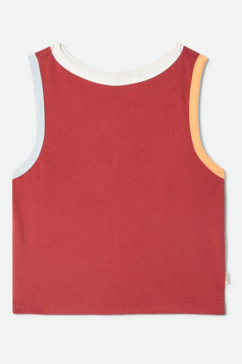 Carefree Organic GD Cropped Tank - Robust Red