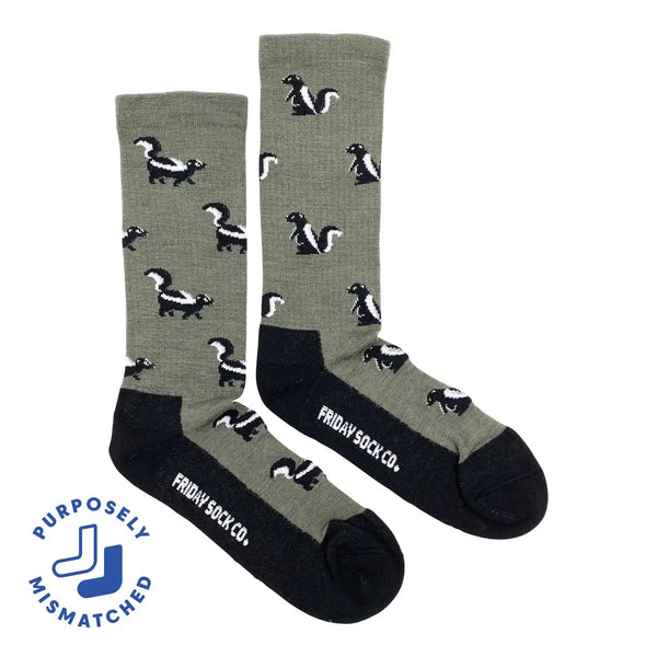 Skunk Merino Wool Socks M