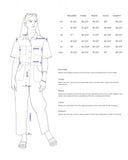 Micro Floral Field Jumpsuit