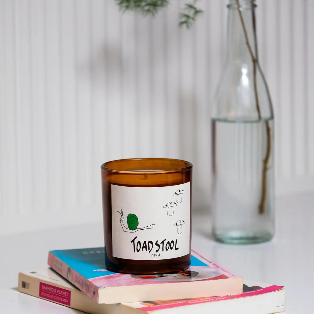 Toadstool Candle