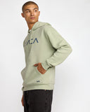 Big RVCA Hoodie - Light Olive