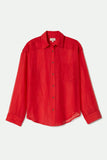 East Side Boxy Long Sleeve Button Down