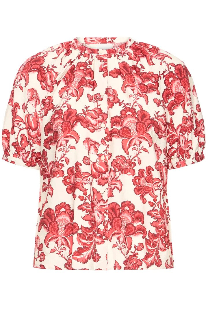 Gilvis Shirt - Red Floral