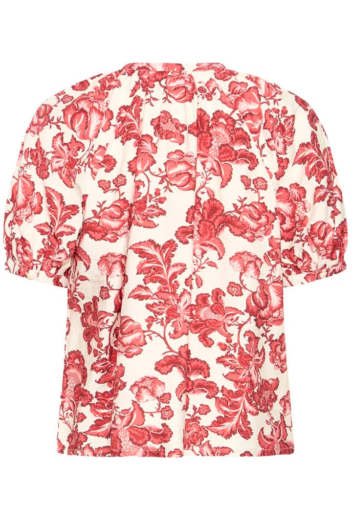Gilvis Shirt - Red Floral