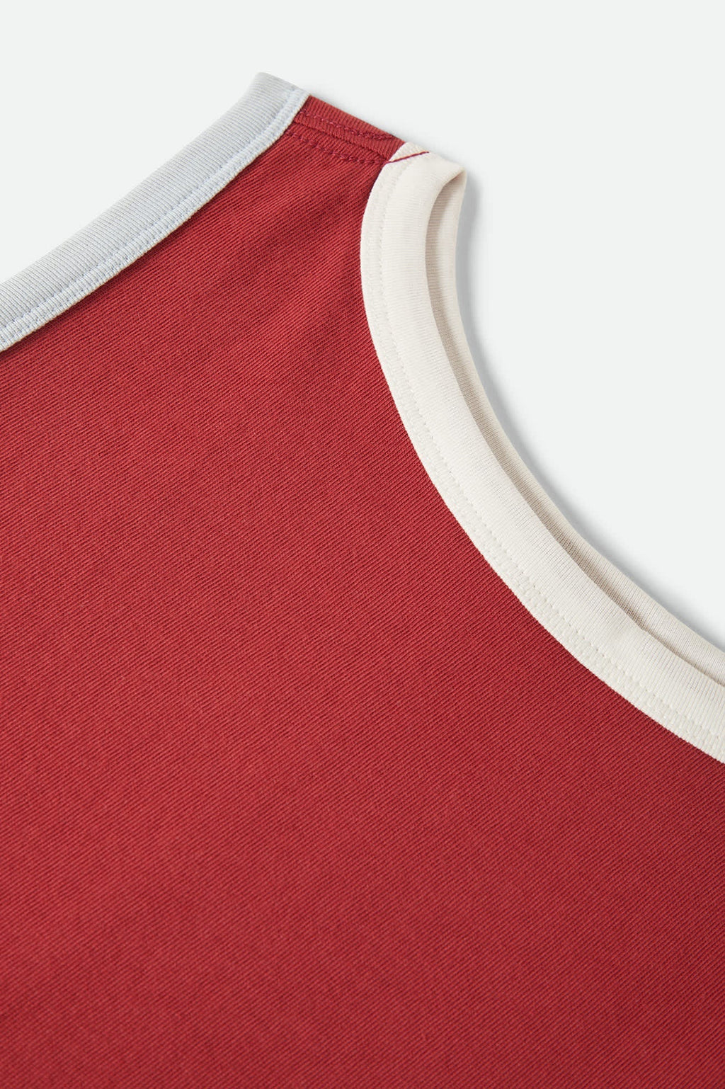 Carefree Organic GD Cropped Tank - Robust Red