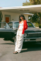 East Side Boxy Long Sleeve Button Down