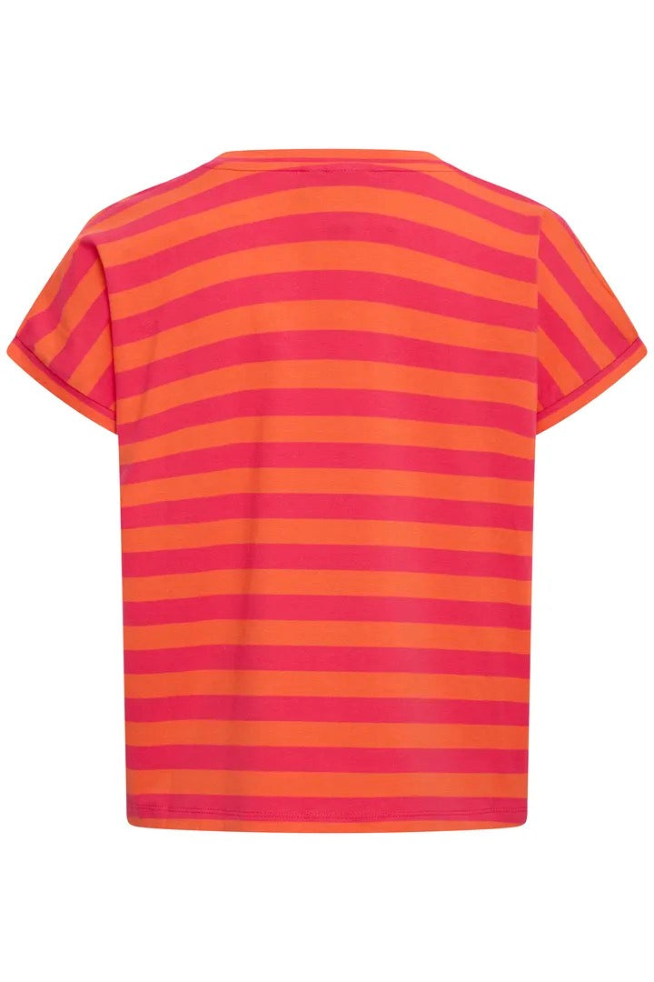 Juniper T Shirt - Mandarin Red