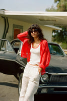East Side Boxy Long Sleeve Button Down