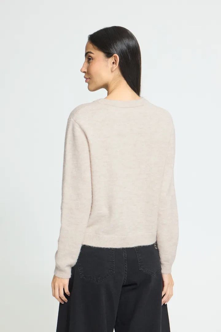 Fantia Cardigan - Birch Melange