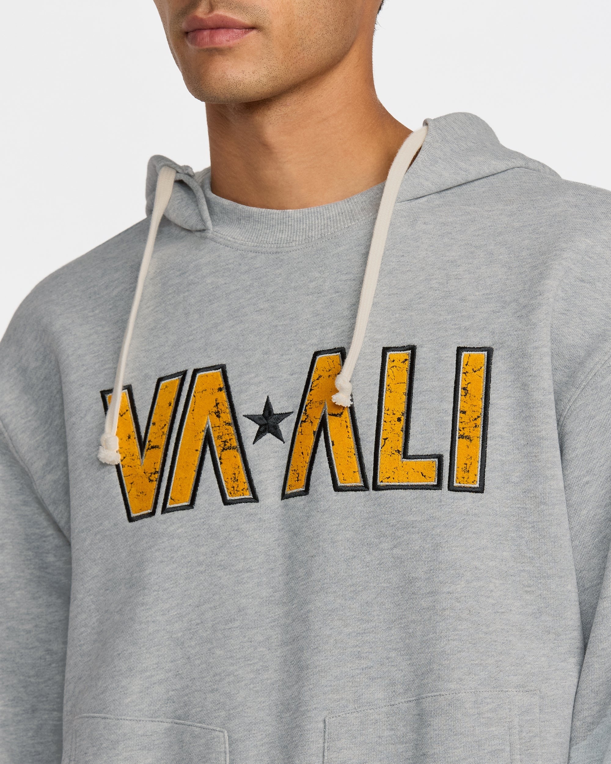RVCA x Ali Hoodie - Heather Grey