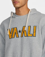 RVCA x Ali Hoodie - Heather Grey