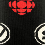 CBC Hockey Night In Canada Logos Socks M