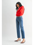 Mid Rise Slim Wide Leg - Medium