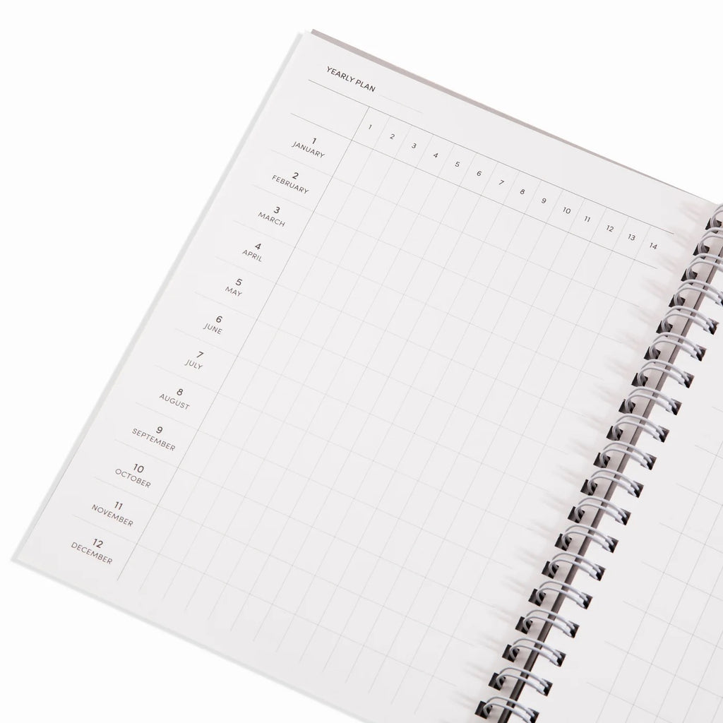 Daily Weekly Monthly Planner - Large