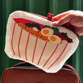 Ramen Bowl Canvas Zip Pouch