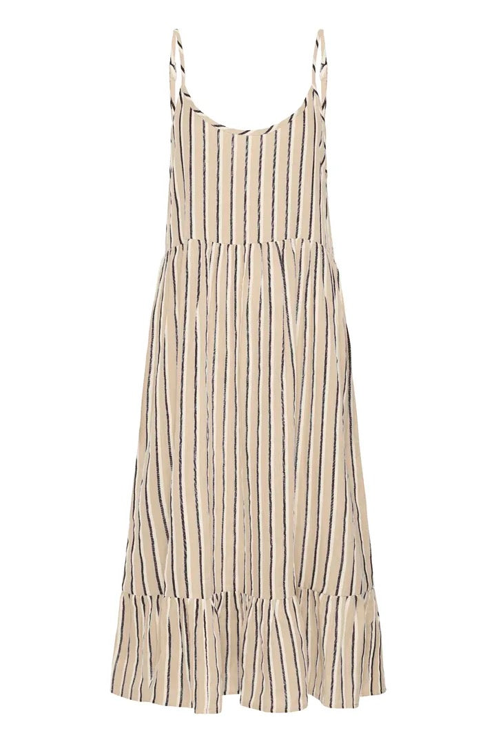 Foxa Midi Dress Stripe