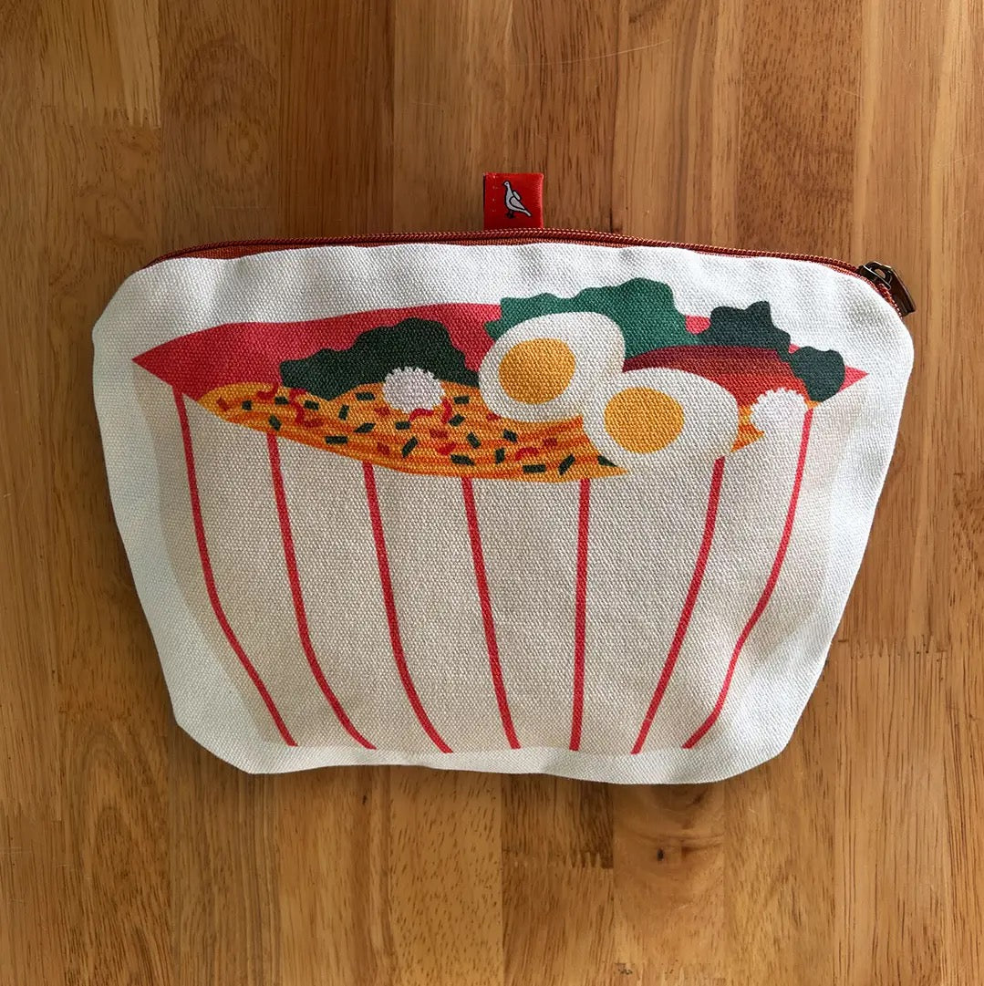 Ramen Bowl Canvas Zip Pouch